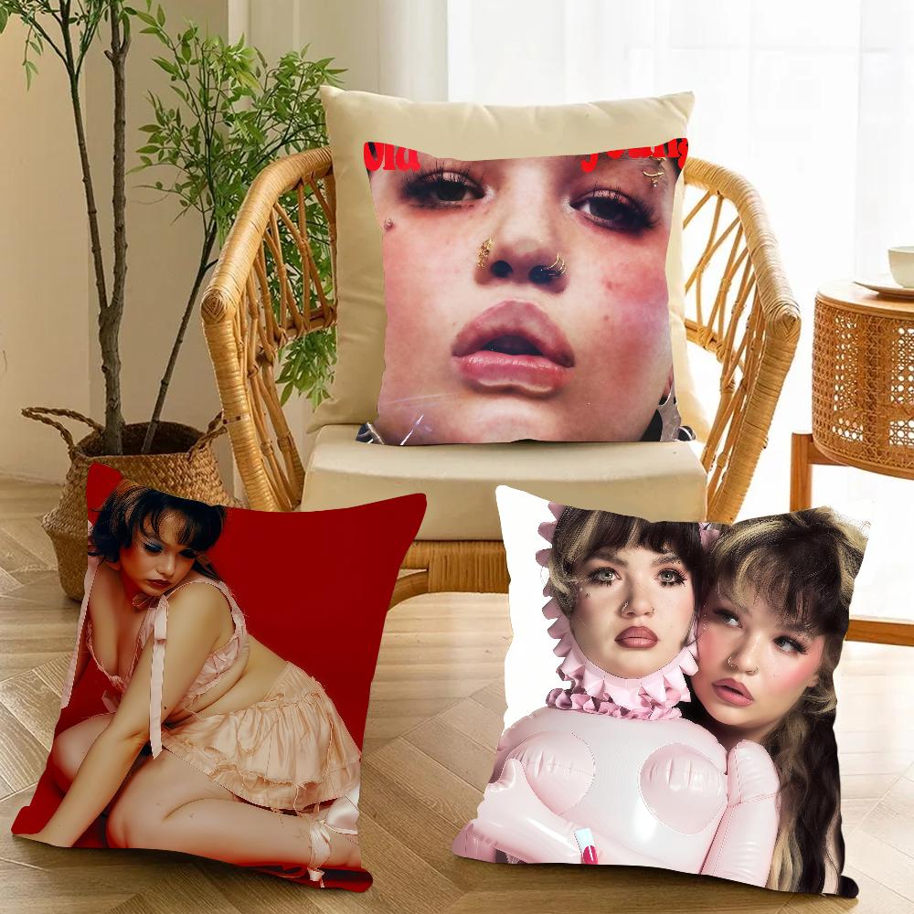 British Singer L-Lola Young Myself Pillow Case Applicable Space For Guest Rooms Interiors Cars Office House Decoration