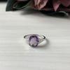 Silver Ring with Alexandrite 3.625ct (1961988) 2.89 Gr. 925 Samples