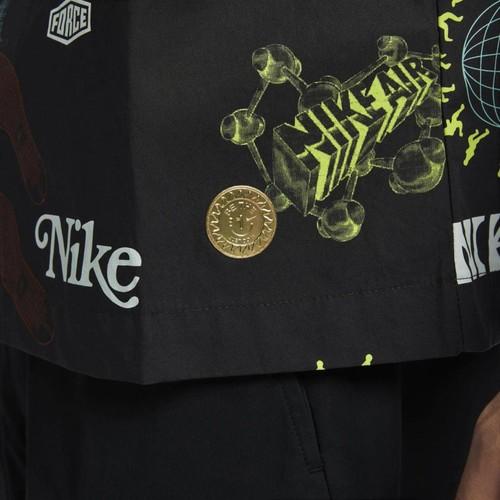 Nike Classic Comfortable Printed Short-Sleeve T-Shirt for Men in Black