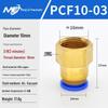 Copper Corrosion-Resistant Pneumatic Quick Connector Fitting for Air Compressors