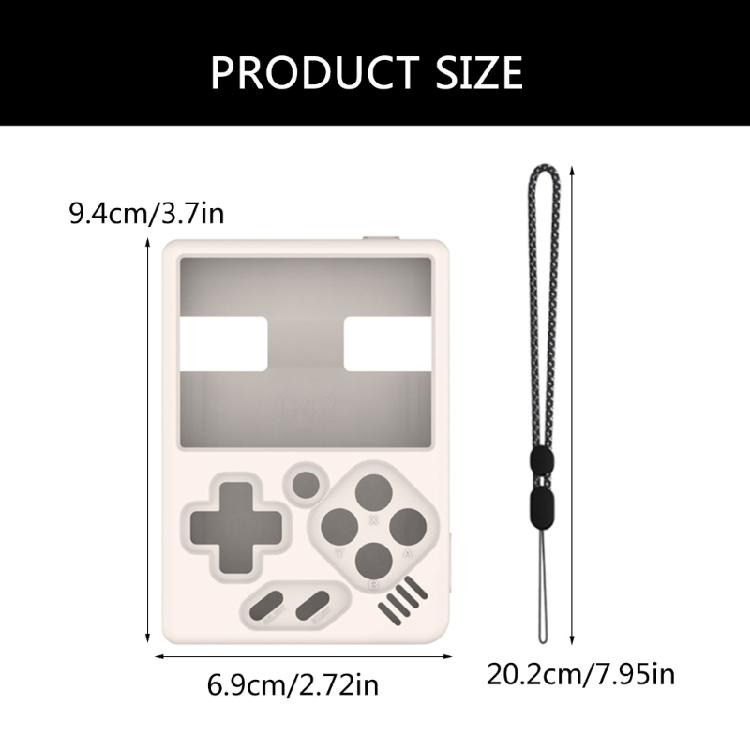 Schutzhülle Silikonhülle Kratzfeste Schale für Miyoo Mini V4 Konsole Hülle Hülle Gamepad Gehäuse Spielzubehör