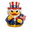 Resin Duck Figurine Decorative Statue Home Desktop Ornament USA 250th Anniversary Edition Creative Gift