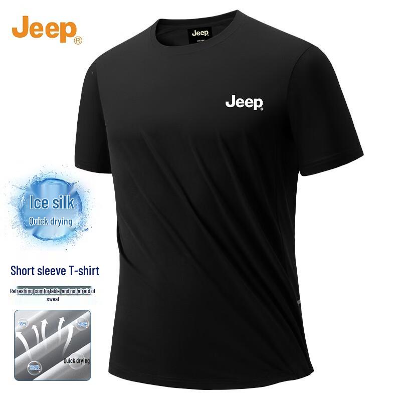 JEEP Men s Ice Silk Quick-Dry T-Shirt XL