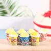 4PCS Miniature Dollhouse Popcorn Pretend Play Doll House Simulation Food