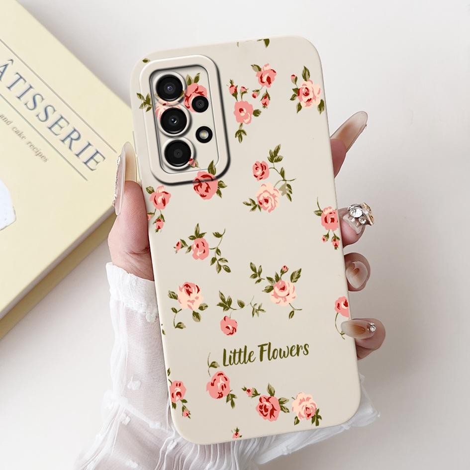 For Samsung Galaxy A33 5G Case SM-A336B Cute Panda Rabbit Camera protection Soft Silicone Back Cover For Samsung A53 A73 5G Capa
