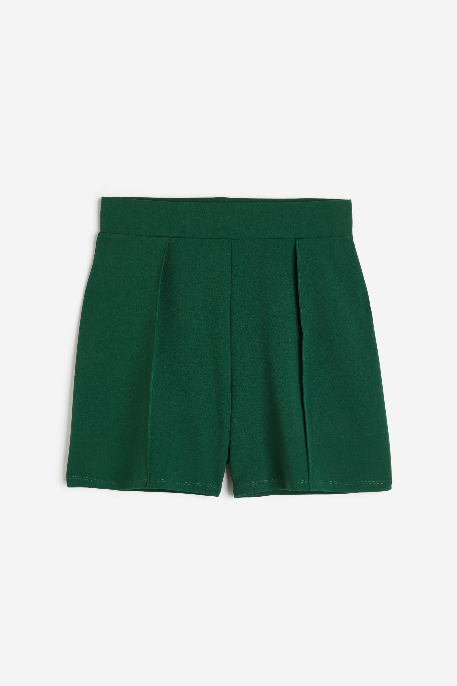 

Pleat-detail shorts