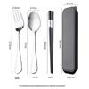 Portable Stainless Steel Cutlery Set