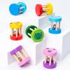 Baby Cartoon Wooden Rattle Toy - Toddler Educational Musical Instrument for Early Learning
