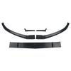Frontstoßstangenlippe für Mercedes Benz C-Klasse W205 C205 A205 ED1 Style Splitter Zierleiste Auto Frontstoßstange Spoilerlippe Hochglanz Schwarz