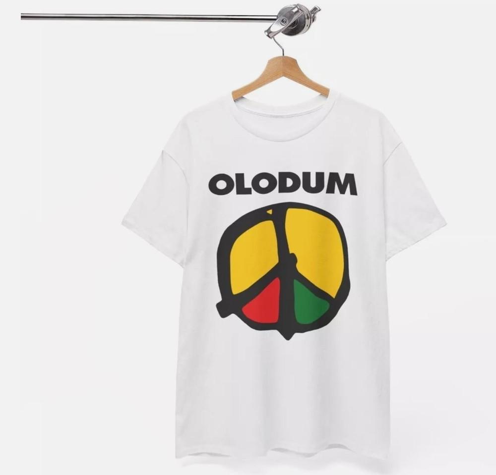 Olodum T Shirt Retro White Unisex Graphic Tee Unisex Shirt