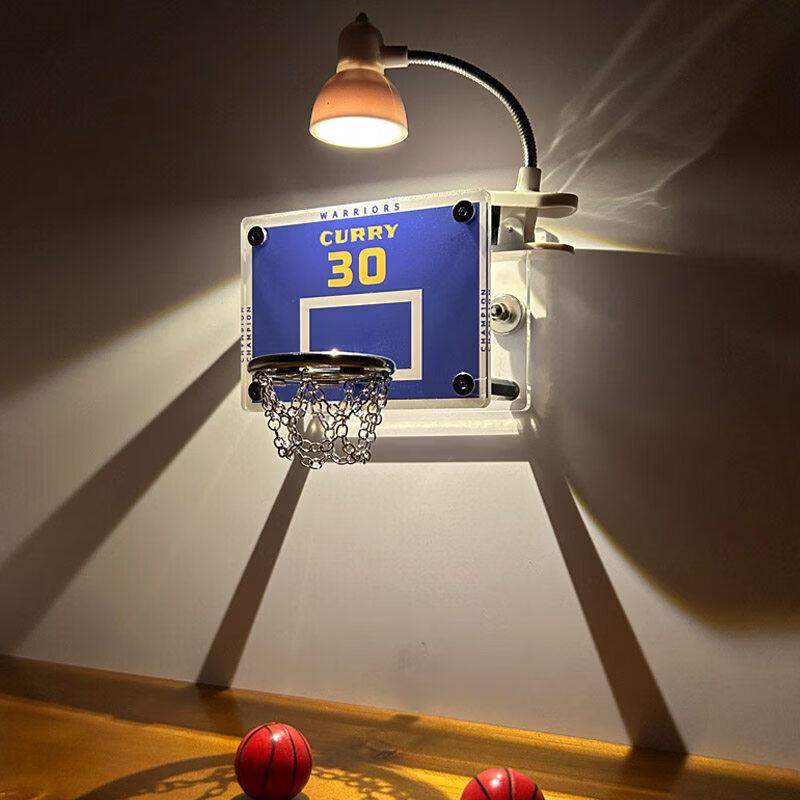 Brangdy NBA Mini Basketball Hoop Night Light