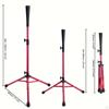Baseball Batting Tee Hitting Practice Height Adjustable, Softball Training