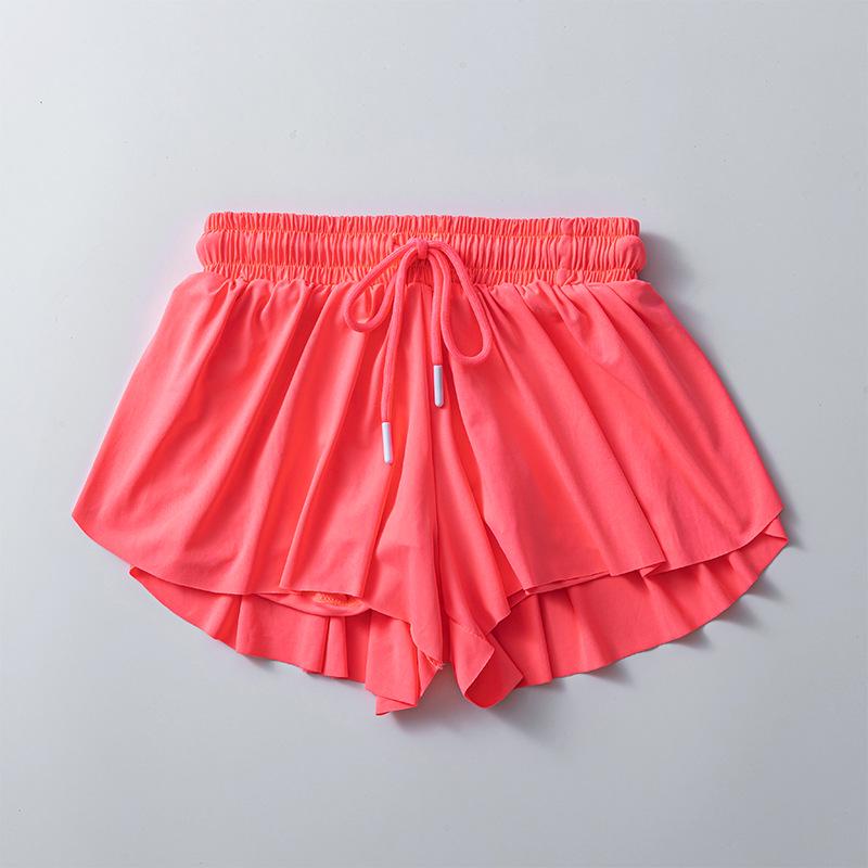 Gonna da Yoga/Tennis da Donna ad Asciugatura Rapida con Pantaloncini Traspiranti e Tasche