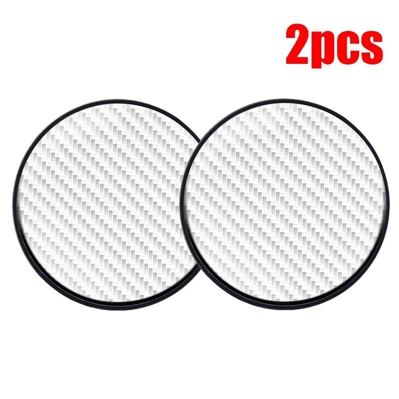 Suport pentru pahar cu apă, Suport pentru pahar auto, Model fibră de carbon, Cauciuc, Suport pentru sticlă, Pernă pentru sticlă de băuturi auto, Decorațiuni interioare auto, Pernă