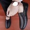 Chaussures en cuir business casual chaussures de conduite en cuir à surface douce cuir respirant printemps chaussures à semelle souple bonnet