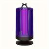 USB Charging Portable Electric Mosquito Killer LED Light Wave Induction Shock, Retro Creative Design, 6-8h Battery Life, Suitable for Home Dormitory