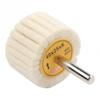 Efficient Polishing Tool 6mm Shank Polishing Head Wool Polishing Wheel