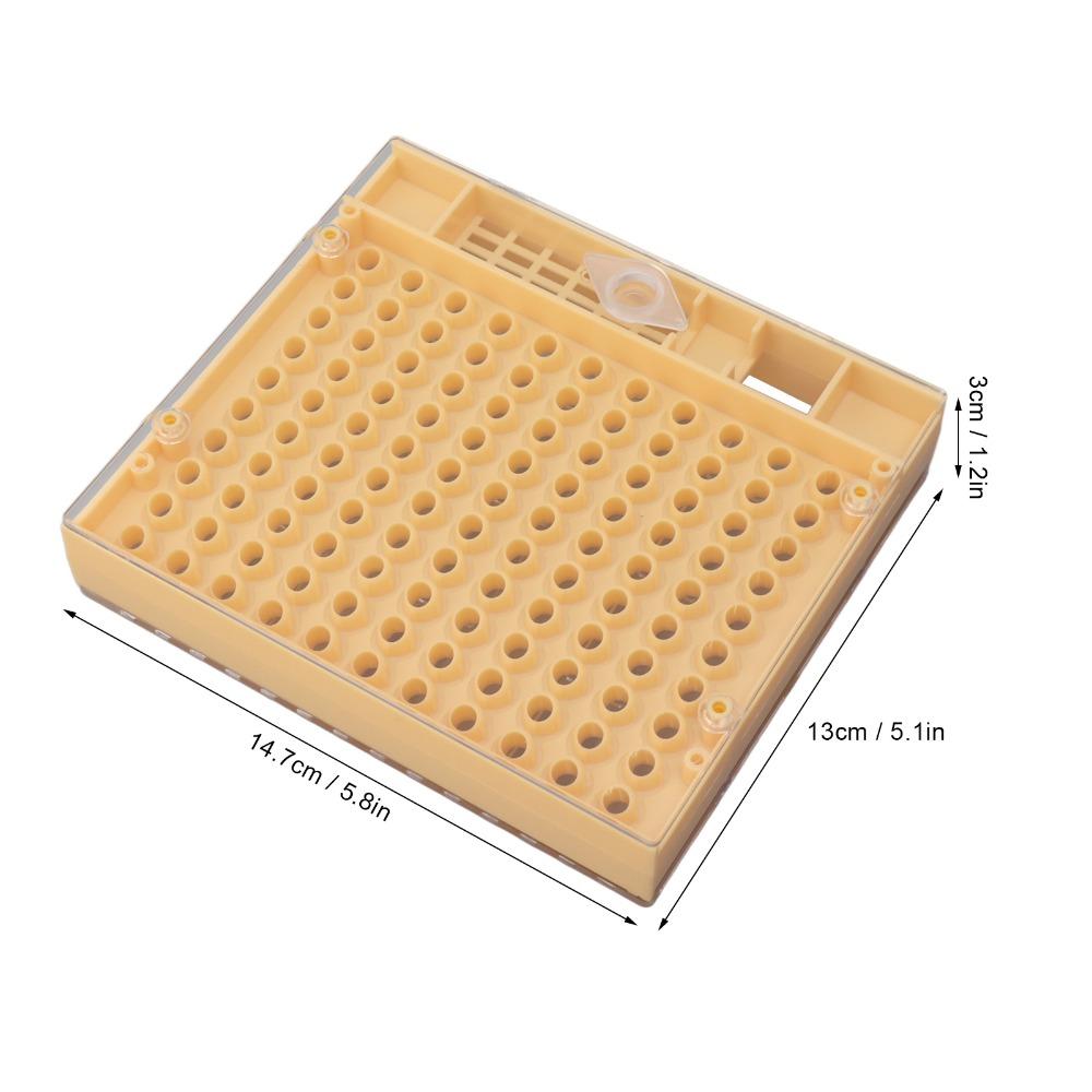 130 Pcs Set Durable Queen Bee Rearing Grafting Kit Plastic Beekeeping Queen Rearing Box  Beekeepers
