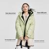 Qianrengang Women's Short Hooded Down Jacket Y308125Y