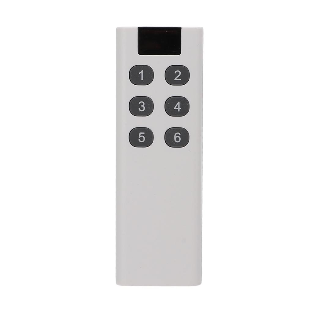 433MHz Remote Control 6 Keys 100 Meters High Sensitivity Fashionable Design Wide Application Wireless Remote Control