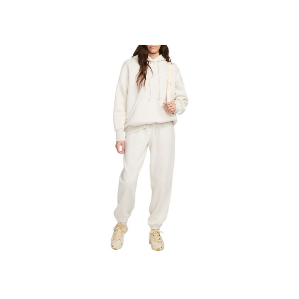 Nike Womens Phoenix Fleece High-Waisted Oversized Sweatpants Light Orewood Brown/Sail Women Streetwear DQ5887-104
