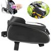 Bike Bag Outdoor Mobile Phone Front Beam Waterproof Pipe Bag Cycling Saddle Polyester
