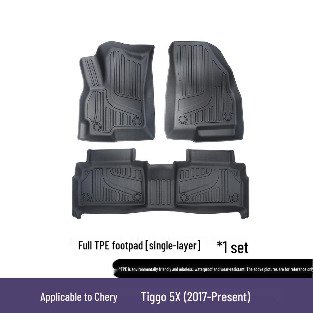 Eco-friendly TPE 3D All-weather Floor Mats for Chery Tiggo 5X