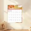 2026 Floral Wall Calendar Monthly Overview Thick Paper Calendar European American Style 12 Month Planner for Home Office School