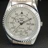REFURBISHED VINTAGE SEIKO 5 AUTOMATIC 6309A JAPAN MENS SILVER WATCH a442951-1