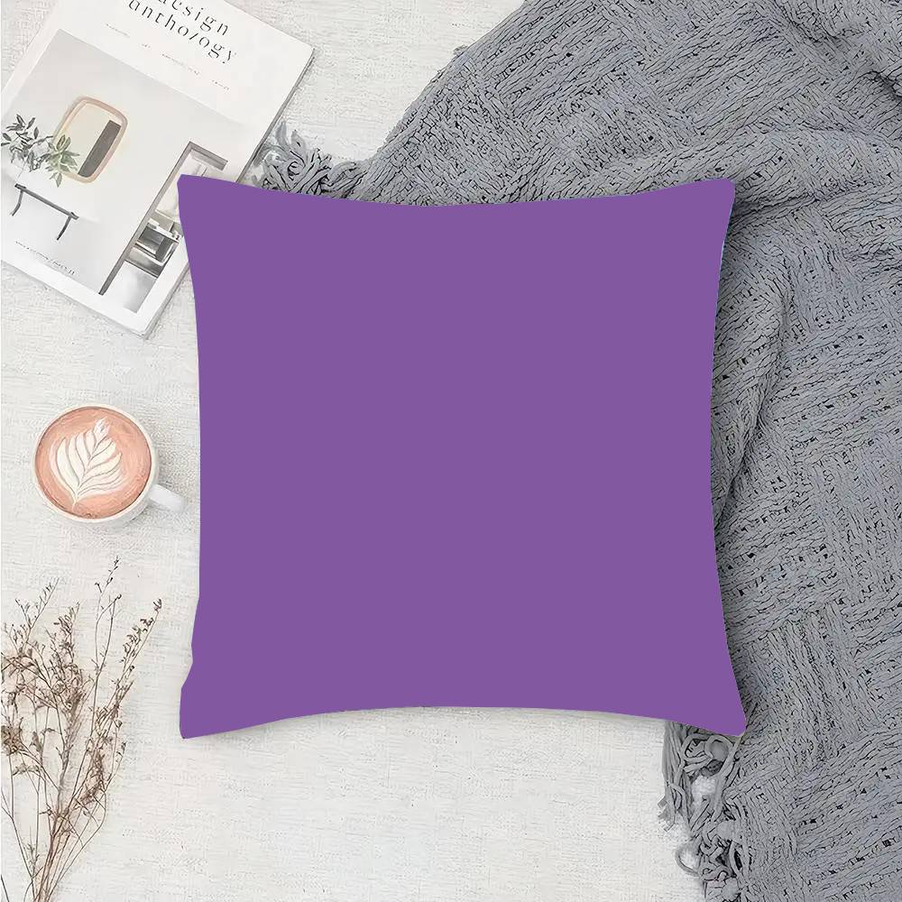 Candy colored pillowcase black and white solid color Pillow Case Fashion Square Pillowcase Bedroom Sofa Room Ins Decoration