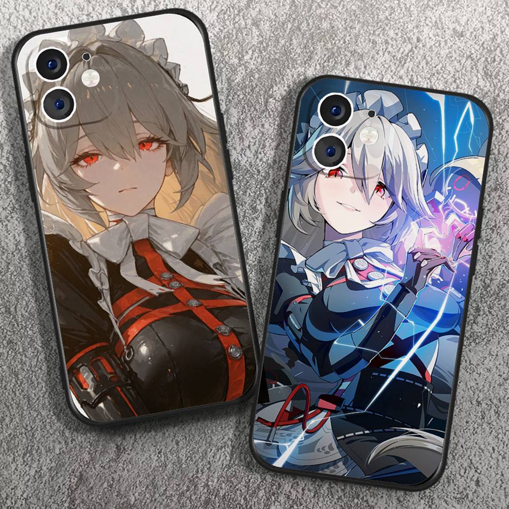 Alexandrina Sebastiane Animated GameZ-ZZZ Phone Case For IPhone 17 Air 16 15 14 13 Pro Max 11 12 Black Silicone Cover