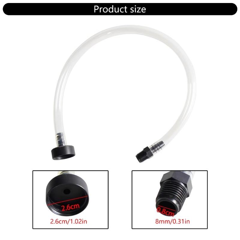 Marine Hydraulic Steering Bleed And Refill Tool Set High Temperature Resistant Bleeder for Enhanced Systems Performances