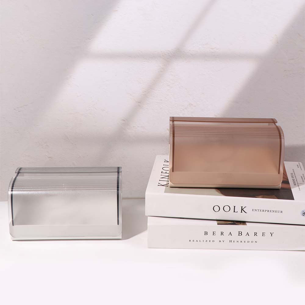 Plastikowe Pudełko na Chusteczki Light Luxury Uchwyt na Chusteczki Praktyczne Pudełko na Chusteczki ze Sprężyną Stolik Kawowy