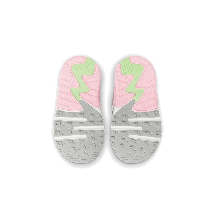 Nike Air Max Excee Abrasion Resistant Low top Toddler Shoes White Pink Infant And Toddler CW5830-100