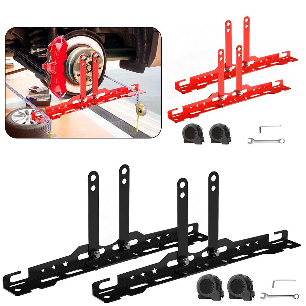 NEW Automotive Toe Plates Automotive Toe Alignment Tool For Home Use More Vehicle Models Heavy Duty Wheel Alignment Tool Kit Set