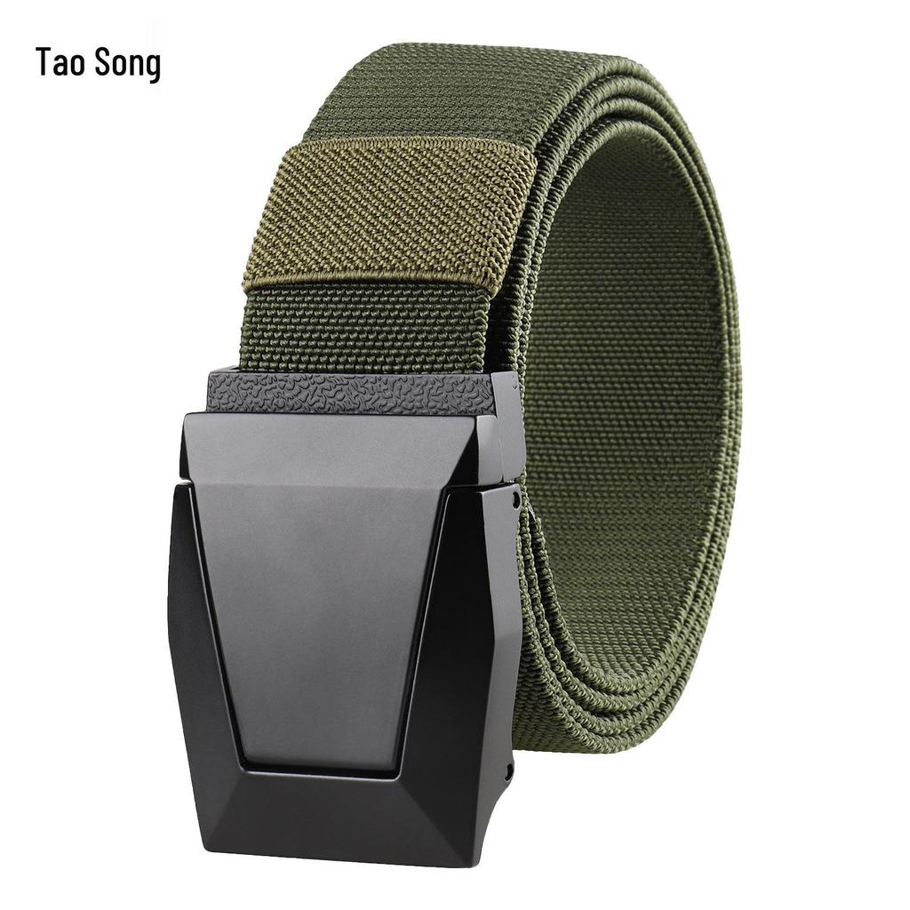 Men’s Tactical Quick-Release Nylon Belt with Cobra Alloy Buckle