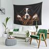 Berner Sennenhund Wandteppich Dekor Kunst Ästhetische Wandteppiche für Wohnzimmer Schlafzimmer Heimwandtuch Wandbehang