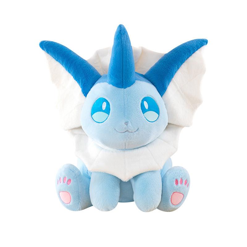 Vaporeon Plush Toy With Short Plush Material For Kids And Collectors