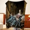 Artist F-Francois B-Boucher Throw Flannel Throw Blanket, Lightweight Cozy, Durable Washable cute Cool