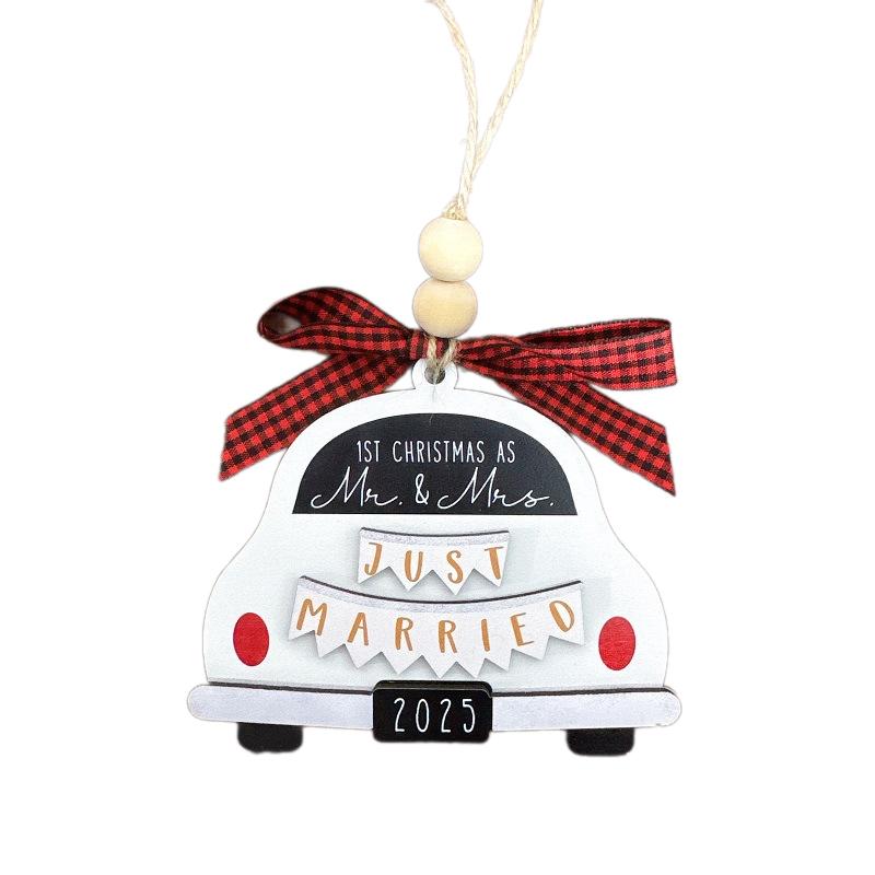 Just Married Wedding Car Ornament Romantic Wedding Decoration Bride Gifts And Engagement Photo Props Car Ornament