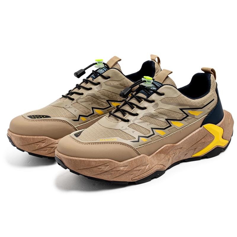 New Men's Sports Shoes with Anti Slip  Wear-resistant  Rebound and Versatile Outdoor Running Shoes  Daily Versatile Hiking Shoes