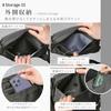 [BLUE SINCERE] Men's Water-Repellent, Lightweight Shoulder Bag with 7 Pockets, Flapless Design, Crossbody/One-Shoulder Bag, Anti-Magnetic, RFID, and A