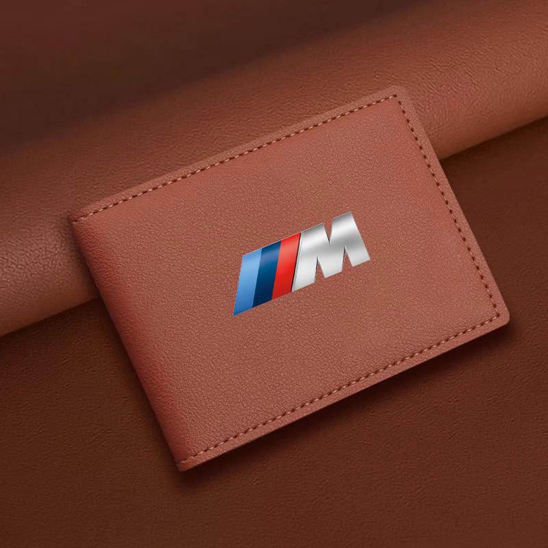 Ultra-Thin Car Driver License Bag ID Card Leather Cover For BMW X1 X2 X3 X5 X4 X6 X7 G30 G20 G32 G11 G12 F40 F30 F20 F10 F34 F07 msvc59