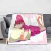 Japanese Anime Ranma Saotome Blanket Fleece All Season  Portable Warm Throw Blankets for Bedding Car Plush Thin Quilt