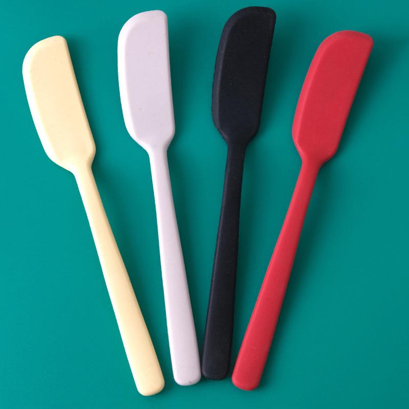 Spatulă Silicon 19Cm Cremă Rezistentă la Temperaturi Înalte Lingură Antiaderentă Accesorii și Unelte pentru Copt Bucătărie