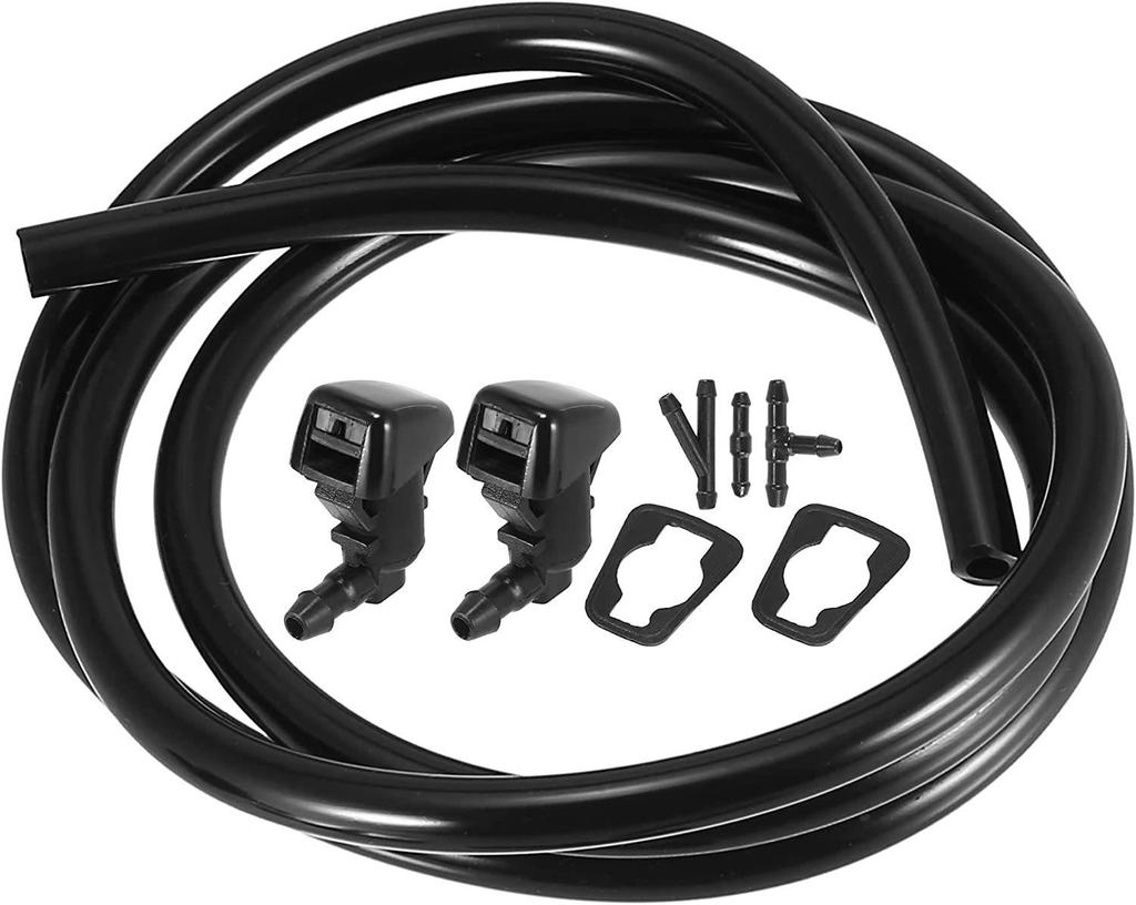 Ford Edge Front Windshield Washer Nozzle Kit with Gasket and 1m Hose BT4Z-17603-A