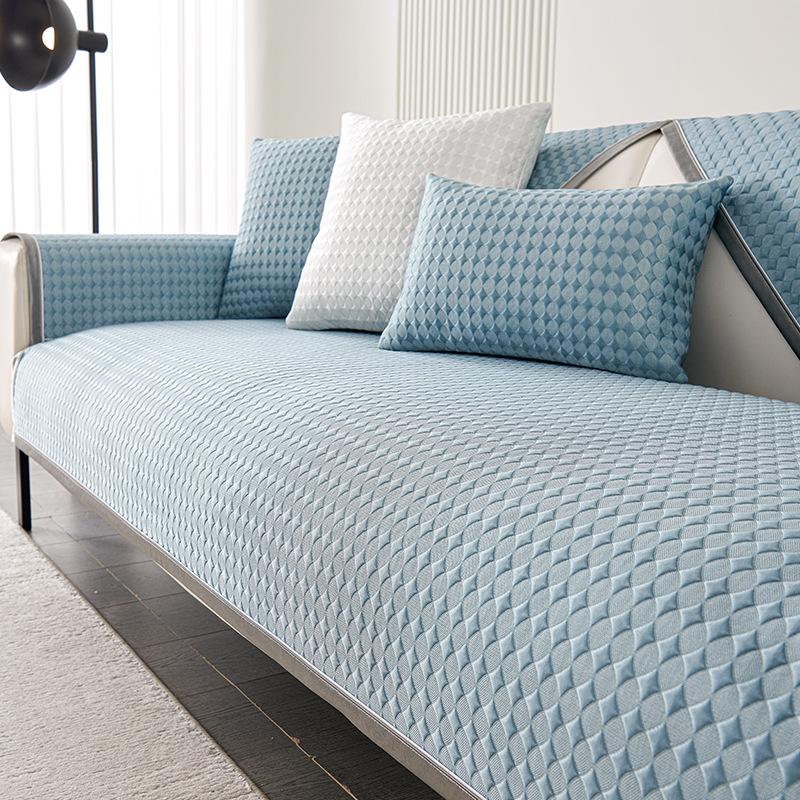 Ice Silk Summer 2025 Sofa Cushion: Advanced Cool Non-Slip Seat Pad