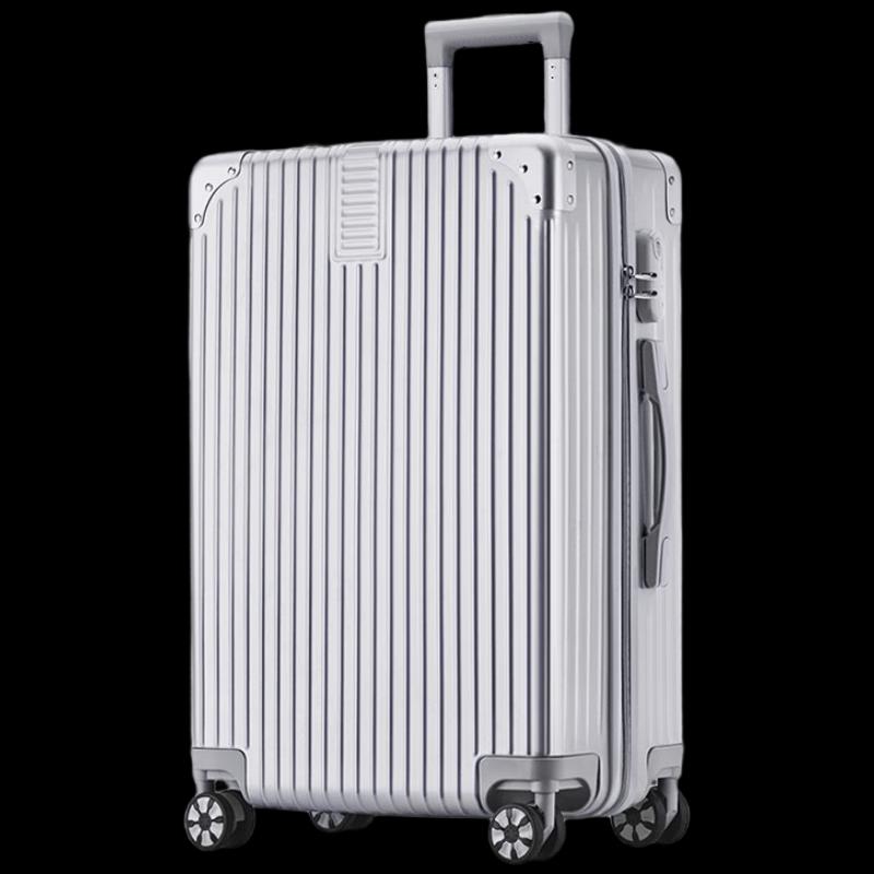 Bosidengton Space Silver ABS Spinner Suitcase