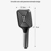 High Pressure Handheld Shower Head 4 Spray Modes Large Water Flow For Home Shower Use Easy To Install