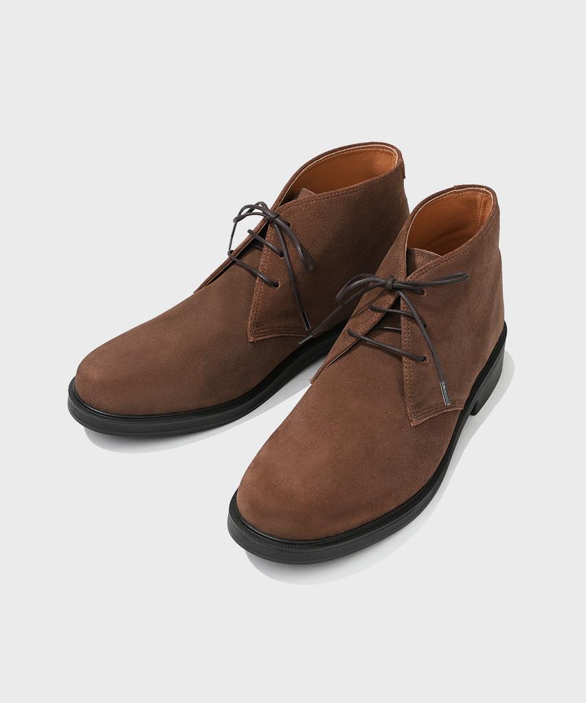 Firenze Atelier [Second.A] Basic Round Toe Chukka Boots 2Ndf4900Bs [Brown]